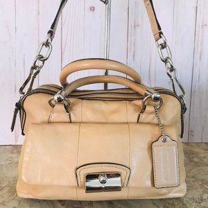 Coach Kristin leather shoulder bag